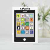 Invitations de la partie "Smart Phone" (Debout devant)