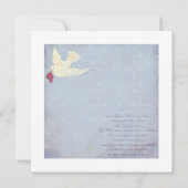 Invitations de la première sainte communion (Dos)