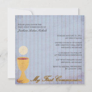 Invitations de la première sainte communion