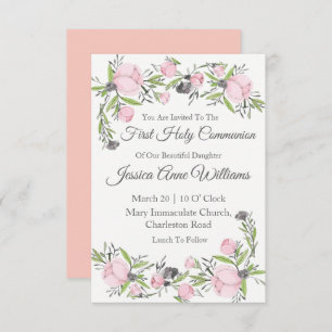 Invitations de la première sainte communion