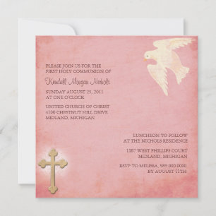 Invitations de la première sainte communion