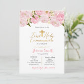 Invitations de la première sainte communion de fil (Debout devant)