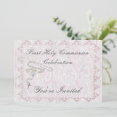 Invitations de la première sainte communion (Fille (Debout devant)