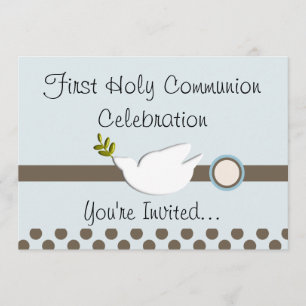 Invitations de la première sainte communion (Fille