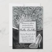 Invitations de la Princess Bling Diamond Party (Devant)