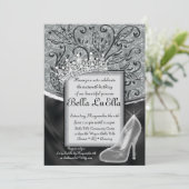 Invitations de la Princess Bling Diamond Party (Debout devant)