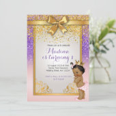 Invitations de la Princesse Afro-Américaine 1er an (Debout devant)