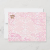 Invitations de la princesse rose (Dos)