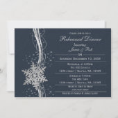 invitations de la répétition Mariage de flocon d'a (Devant)