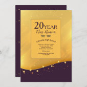 Invitations de la Réunion de classe de Starlight (Devant / Derrière)