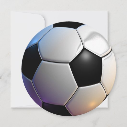 Invitations de la soirée autour du thème du ballon (Devant)