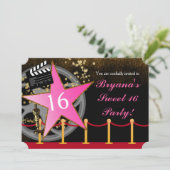 Invitations de la soirée de tapis rouge de l'étoil (Debout devant)