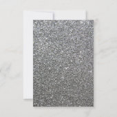 Invitations de la Soirée du Nouvel An Argent (Dos)