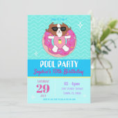 Invitations de la Sophie Dog Pool (Debout devant)