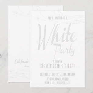 Invitations de la White Party
