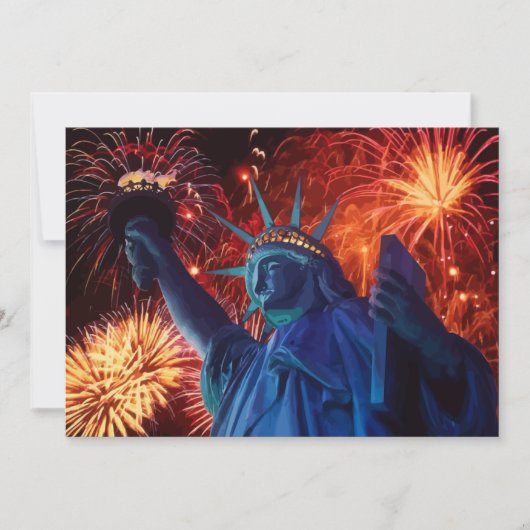 Invitations de Lady Liberty (Devant)