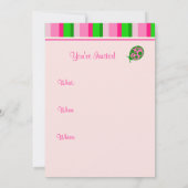Invitations de Ladybug (Dos)
