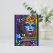 Invitations de l'affiche de Mardi Gras (Debout devant)