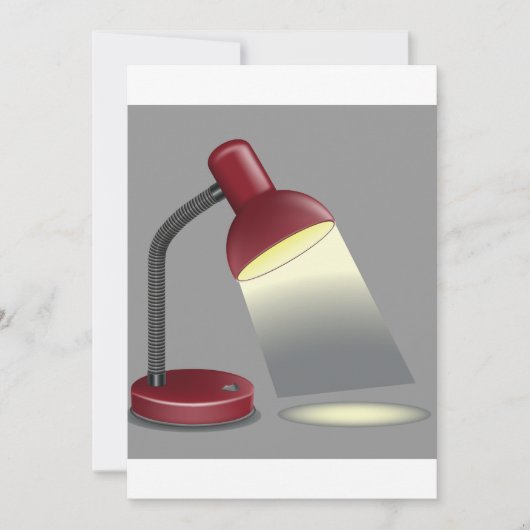 Invitations de lampes de tableau (Devant)