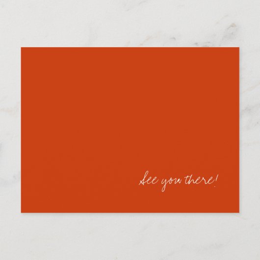 Invitations de lanternes chinoises (Dos)