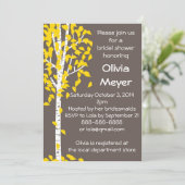 Invitations de l'arbre d'Aspen (Debout devant)