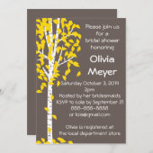 Invitations de l'arbre d'Aspen (Devant / Derrière)