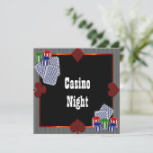 Invitations de Las Vegas Casino Prom (Debout devant)