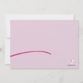 Invitations de l'école de beauté de Beautician (Dos)