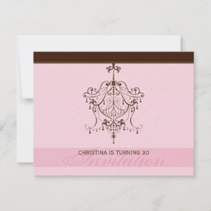 INVITATIONS DE L'ÉVÉNEMENT SPÉCIAL :: chandelier 2