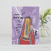 Invitations de librairie de musique