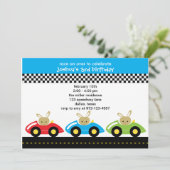 Invitations de Little Racers (Debout devant)