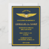 Invitations de l'officier de vol de la NFO (Devant)