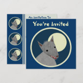 Invitations de loup (Devant / Derrière)