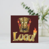 Invitations de Luau 3 Party (Debout devant)