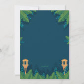 Invitations de Luau Prom (Dos)