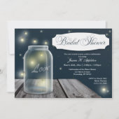 Invitations de luciole Mason Jar (Devant)