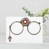 Invitations de lunettes d'opéra (Debout devant)