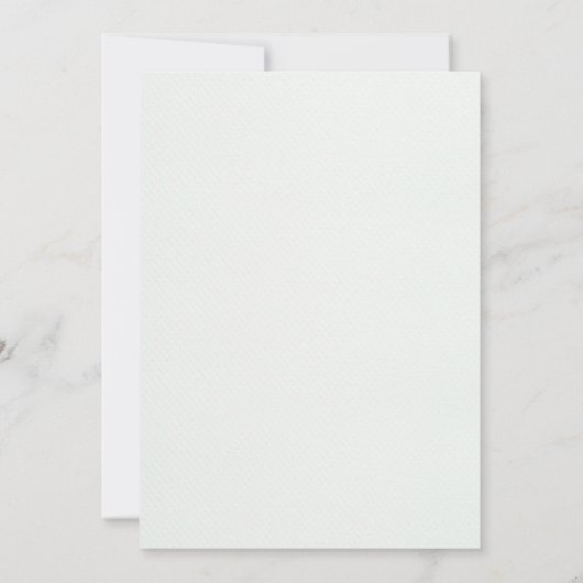 Invitations de luxe de Fête de la mariée de vert (Dos)