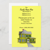 Invitations de maison/de maison ouverte personnali (Devant / Derrière)