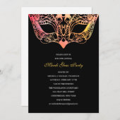 Invitations de mardi gras (Devant / Derrière)