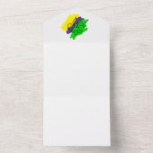 INVITATIONS DE MARDI GRAS (À l'intérieur)