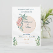 Invitations de mariage (Debout devant)