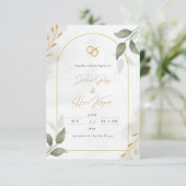 Invitations de mariage (Debout devant)