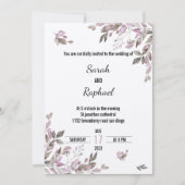 Invitations de mariage (Devant)