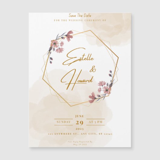 Invitations de mariage (Devant)
