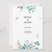 Invitations de mariage (Dos)
