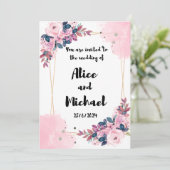 Invitations de mariage (Debout devant)