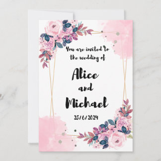 Invitations de mariage