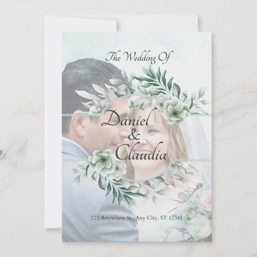 Invitations de mariage (Devant)