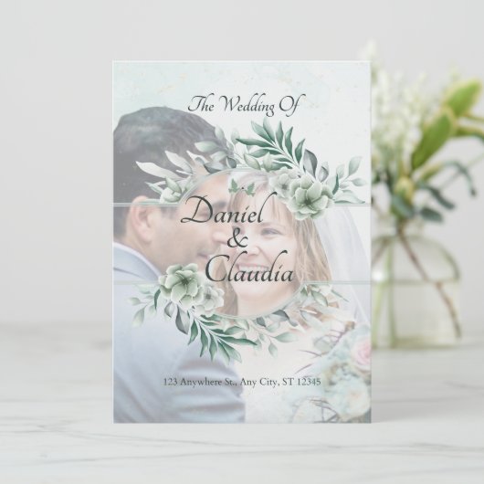 Invitations de mariage (Debout devant)